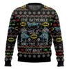 Batmobile Lost Its Wheel Joker Got Away Batman Ugly Sweater