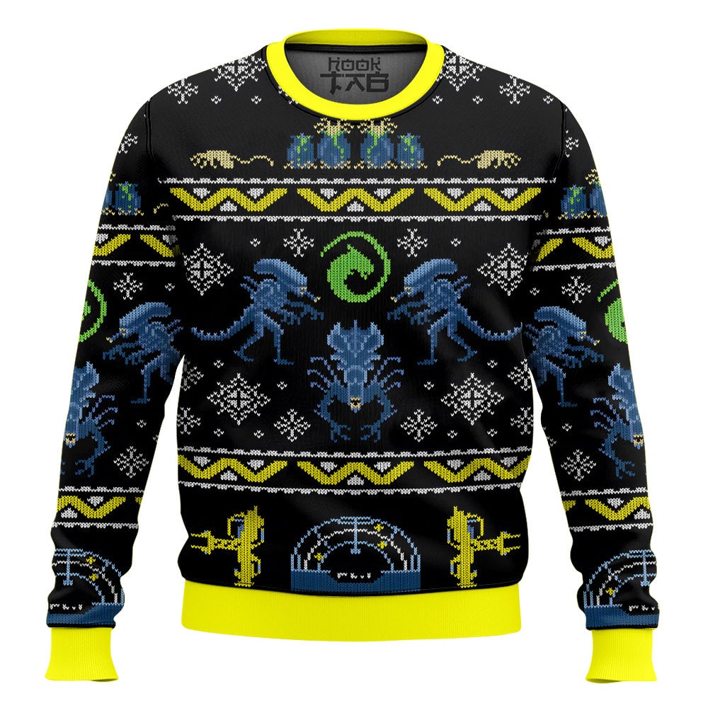 Xenomorphs Alien Ugly Sweater