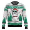 Santa Llama Boss Ugly Sweater