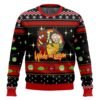 Rick and Morty or Wade and Logan in Deadpool multiverse Ugly Sweater