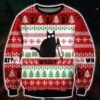 What Black Cat Ugly Christmas Sweater