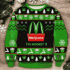 Marijuana I'm Smokin' It Christmas Ugly Sweater