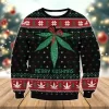 Merry Kushmas Weed Ugly Christmas Sweater