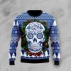 Awesome Sugar Skull Ugly Christmas Sweater