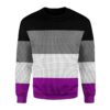 Asexual Pride Flag Christmas Sweater