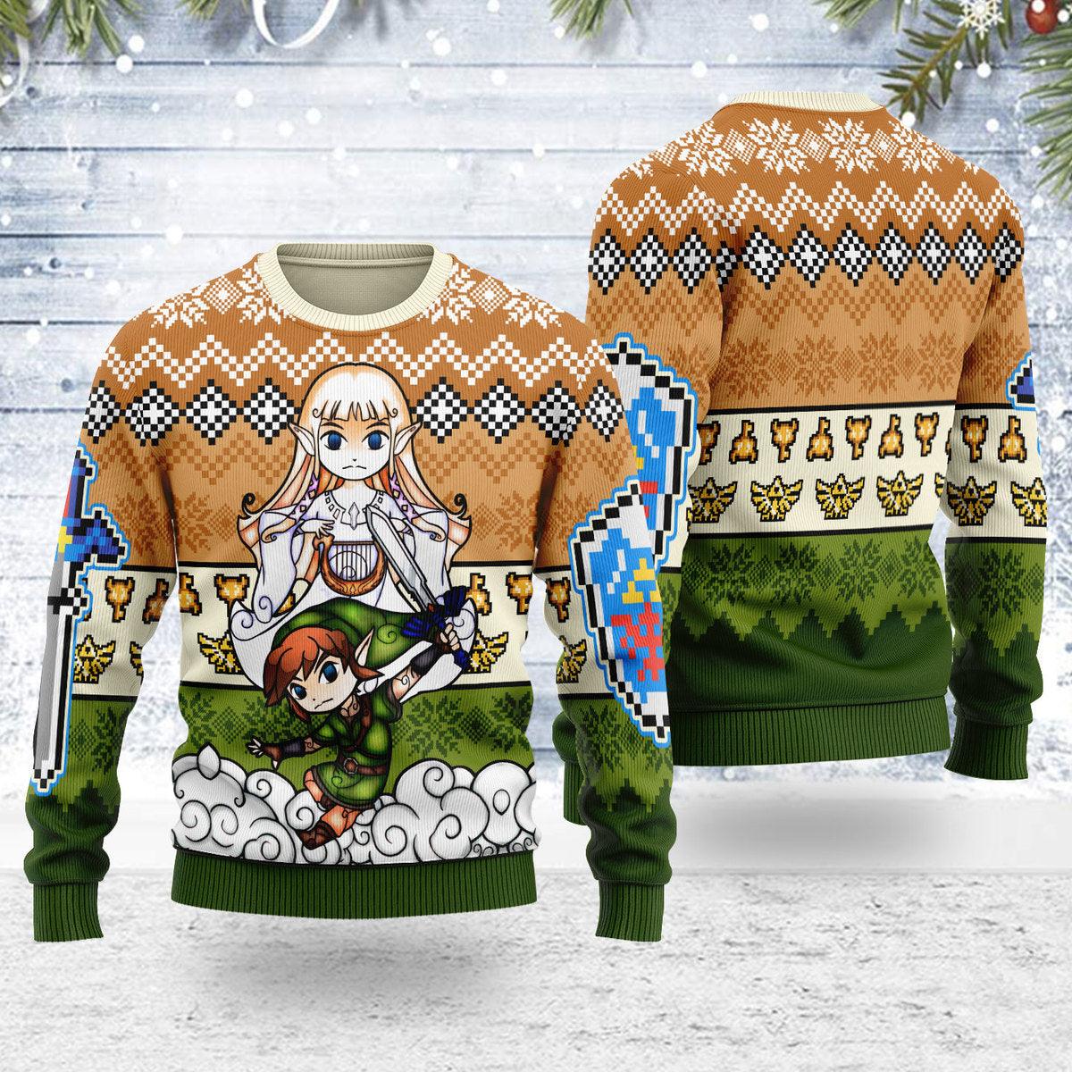 Christmas Sweater Art from The Wind Waker 01