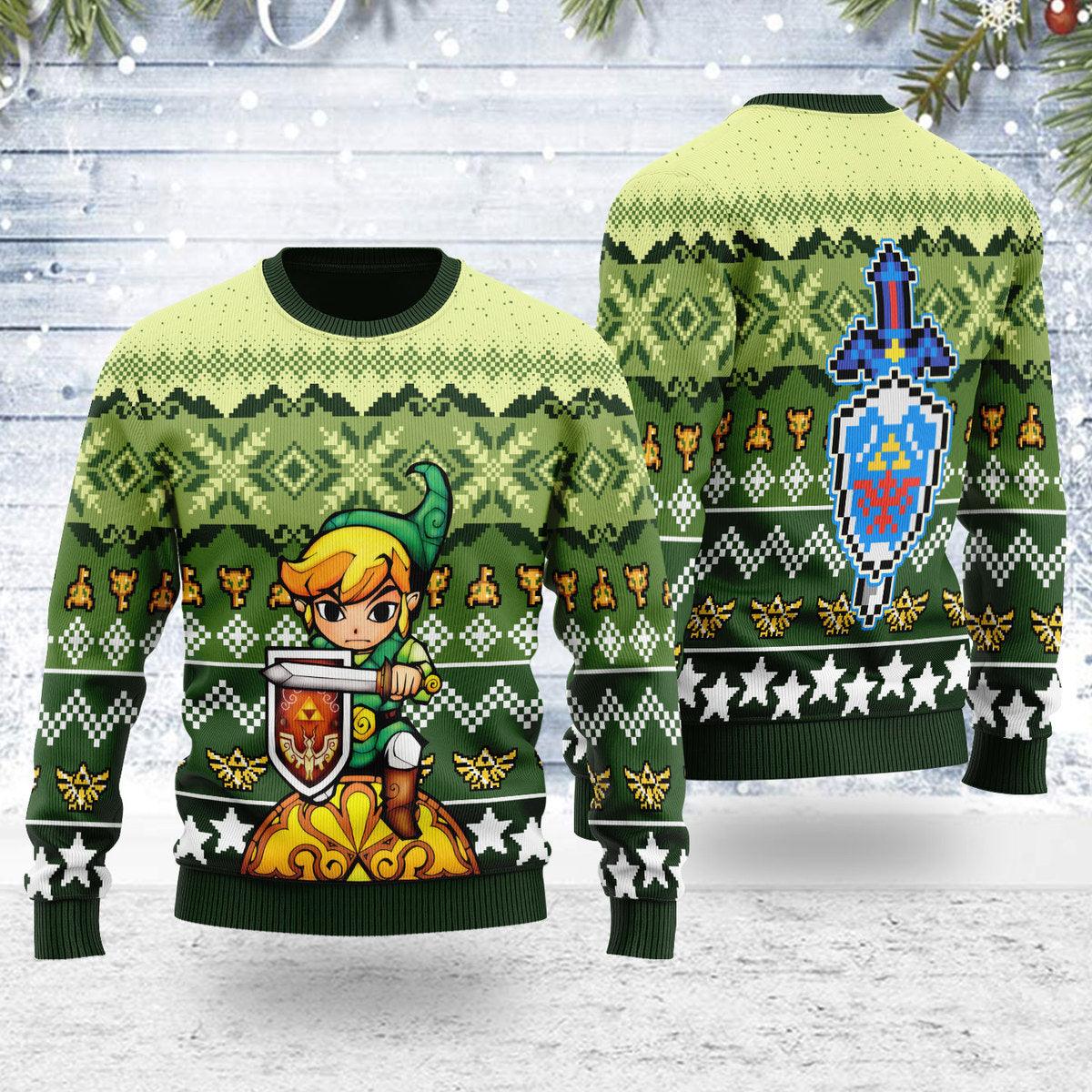 Christmas Sweater Art from The Wind Waker 03