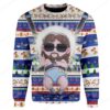 Custom Ugly Baby Jesus Christmas Sweater Jumper