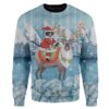 Custom Ugly Cat Christmas Sweater Jumper