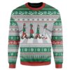 Custom Ugly Christmas Road Sweater Jumper