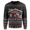 Custom Ugly Santa's Twerkshop Christmas Sweater Jumper