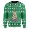 Custom Ugly Slothy Christmas Christmas Sweater Jumper