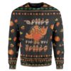 Custom Ugly Turkey Christmas Sweater Jumper