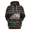 3D Paramedic Logo Ambulance Ugly Christmas Sweater Custom Hoodie Apparel