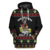 3D S.W Yoda And Mandalorian Christmas Ugly Sweater Tshirt Hoodie Apparel