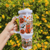 Scary movie Tumbler, meyer, Halloween, stainless steel 40oz sublimation tumbler, skull, horror