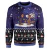 Ugly Christmas In Galaxy Sweater Apparel