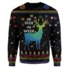 Ugly Christmas Oh Deer I'm Queer Custom Sweater Apparel