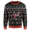 Ugly Christmas Santa Custom Sweater Apparel