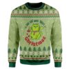 Ugly Christmas The Cat Who Stole Christmas Custom Sweater Apparel