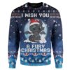 Ugly Fury Christmas Custom Sweater Apparel