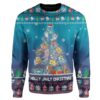 Ugly Holly Jawly Christmas Custom Sweater Apparel