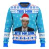 "This man ate my son" funny meme Christmas Ugly Sweater