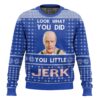 Home Alone, You Little Jerk Meme Christmas Ugly Sweater