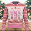 Pink Nutcracker Crack Deez Nuts Ugly Christmas Sweater