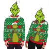 The Grinch Christmas 3D Ugly Thicken Sweaters