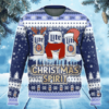 Miller Lite Christmas Spirit Ugly Christmas Sweater