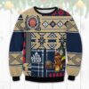 Miller Lite Camping Ugly Sweater