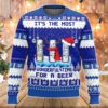 Michelob Ultra It's The Most Wonderful Time For A Beer Ugly Sweater