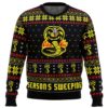 Season’s Sweepings Cobra Kai Karate Kid Ugly Christmas Sweater