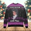 Prince Dearly Beloved Merry Christmas Black Purple Ugly Christmas Sweater Christmas Gift