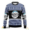 Snowflakes Busch Latte Christmas Ugly Sweater