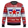 It's True, It's Damn True Kurt Angle Ugly Sweater